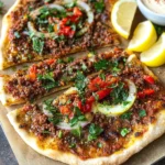 Lamb Lahmacun (Turkish Pizza)