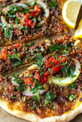Lamb Lahmacun (Turkish Pizza)