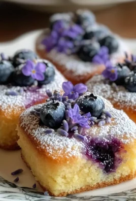 Lavender Blueberry Tea Cakes