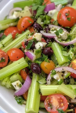 Mediterranean Celery Salad