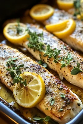 Mediterranean Herb and Lemon Baked Branzino