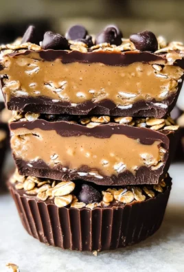 No-Bake Peanut Butter Oat Cups