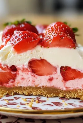 No-Bake Strawberry Delight
