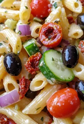 Overnight Pasta Salad (the BEST Pasta Salad EVER)