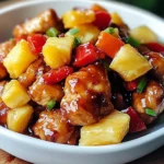 Pineapple Chicken and Rice Recipe -Tropical Dinner Ideas