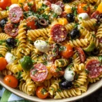Quick Italian Pasta Salad (with 1 Secret Ingredient) - Alrightwithme