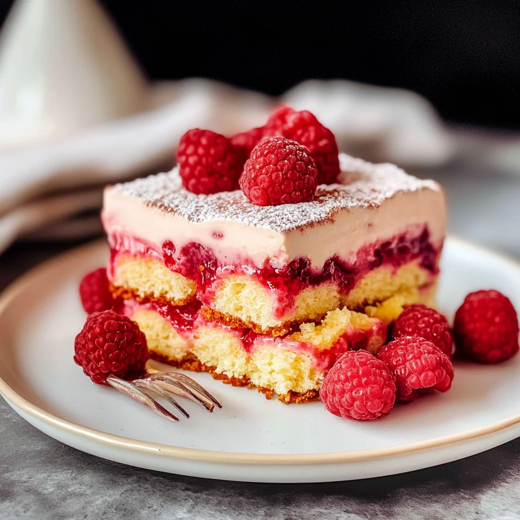 Raspberry Tiramisu