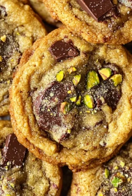 Salted Pistachio Chocolate Chunk Cookies