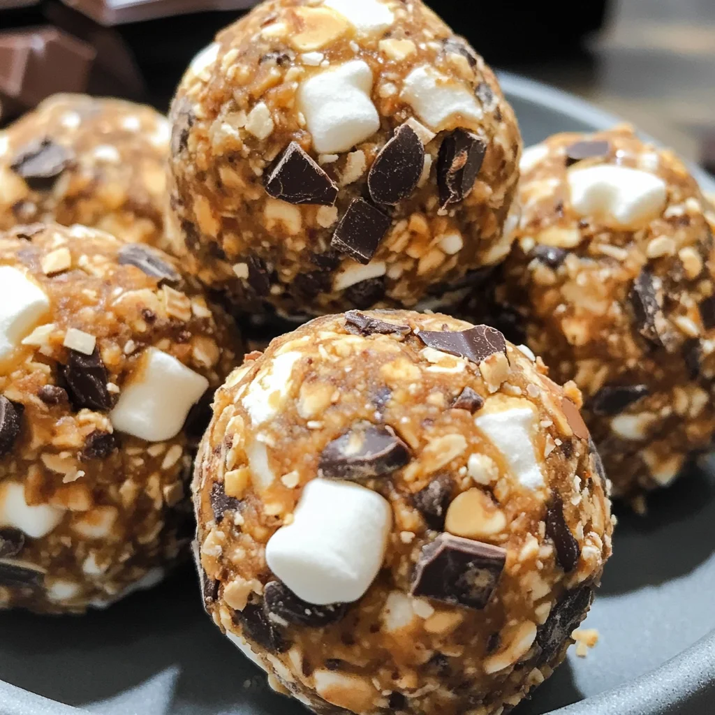 S'mores Energy Bites