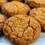 Spicy Orange Ginger Cookies