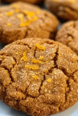 Spicy Orange Ginger Cookies
