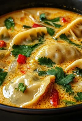 Thai Potsticker Coconut Soup
