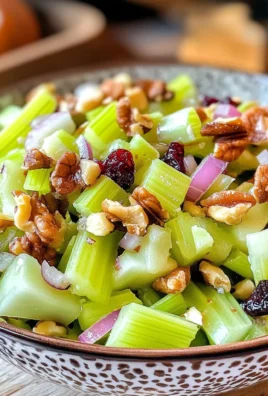 Thanksgiving Celery and Walnut Salad