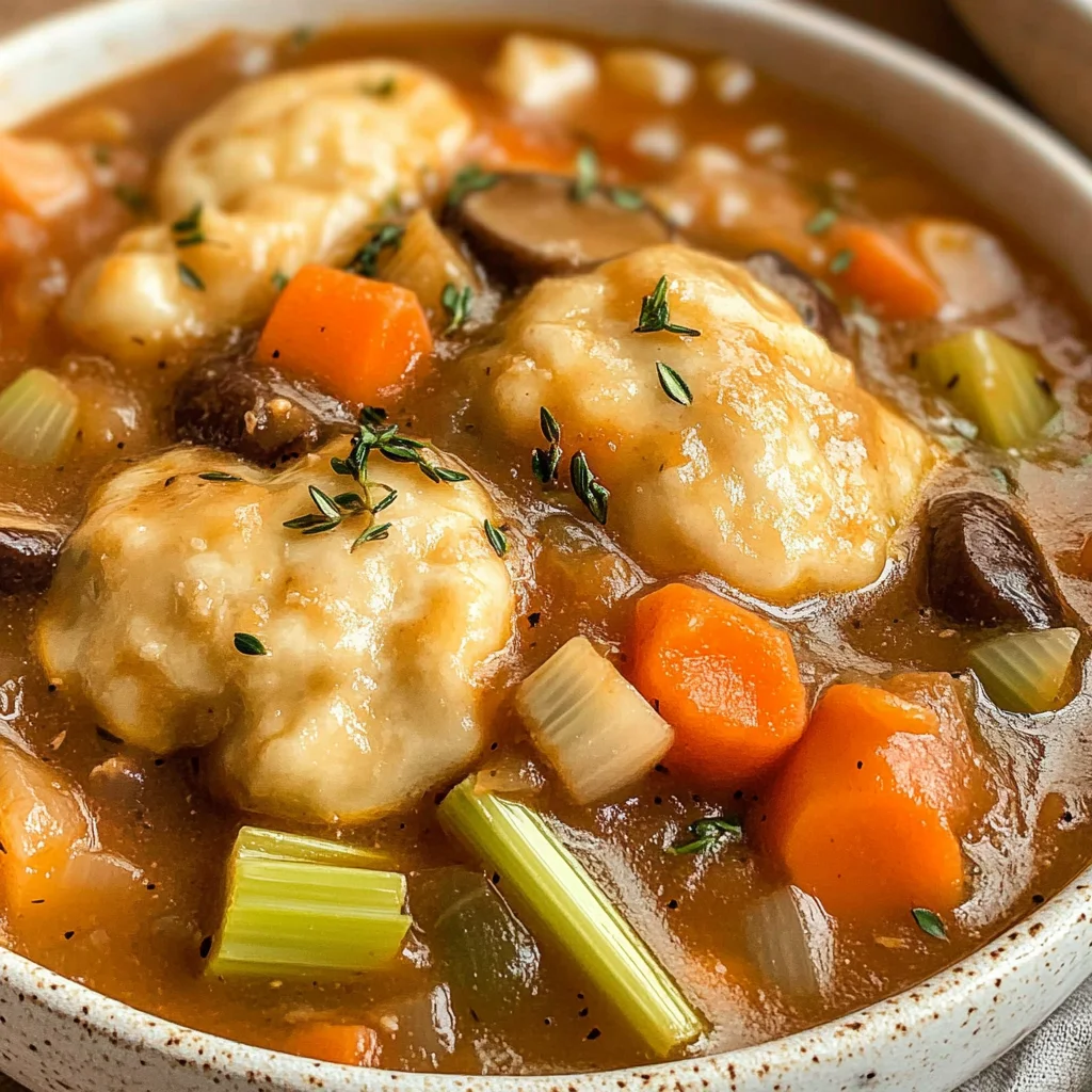 Vegan Dumpling Stew