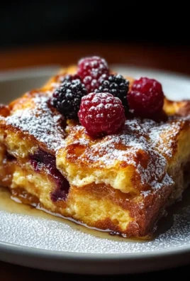 croissant french toast casserole