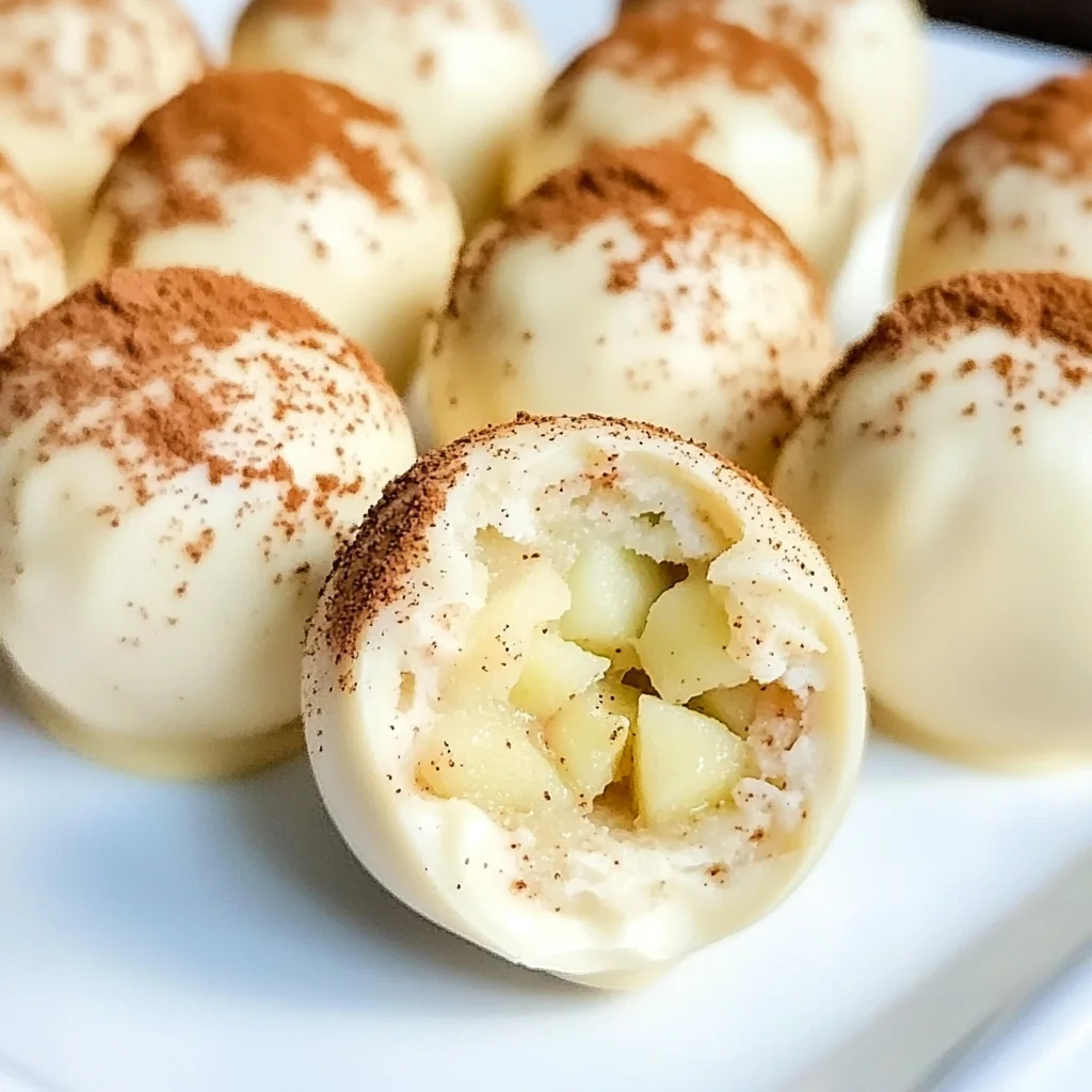 Apple Pie Truffles