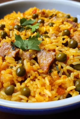 Arroz Con Gandules (Puerto Rican Rice with Pigeon Peas)