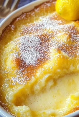 Baked Lemon Pudding