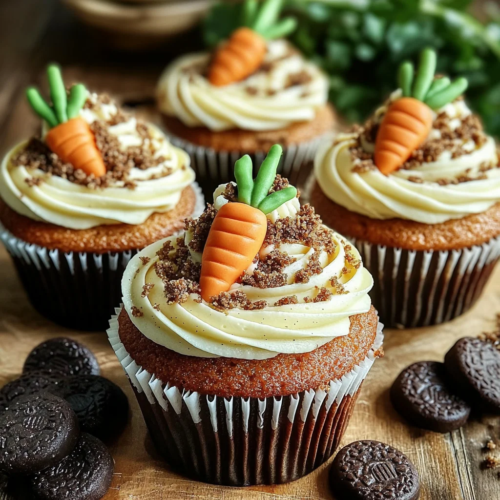 Carrot Patch Cupcakes