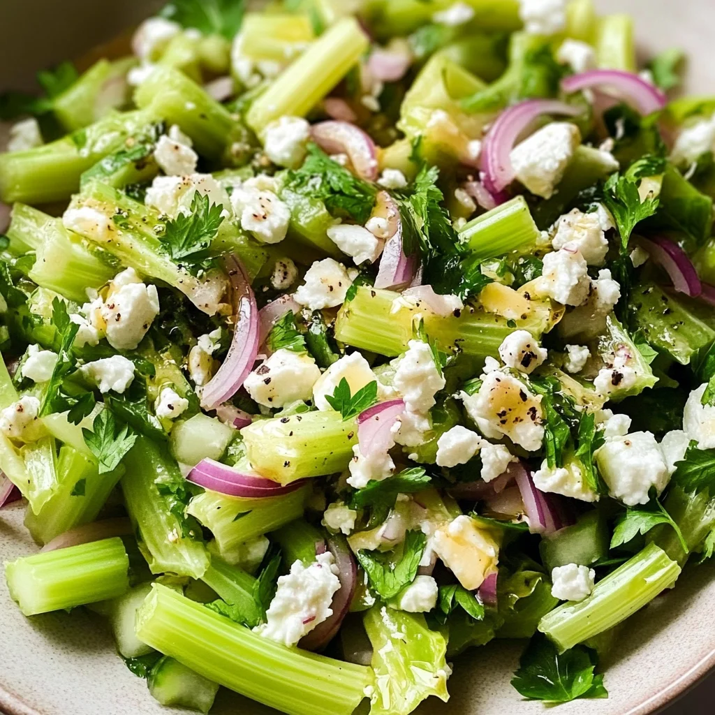 Celery Salad with Feta