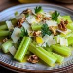 Celery Salad with Walnuts and Parmesan