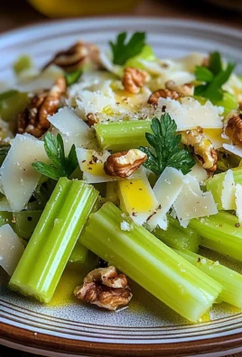 Celery Salad with Walnuts and Parmesan