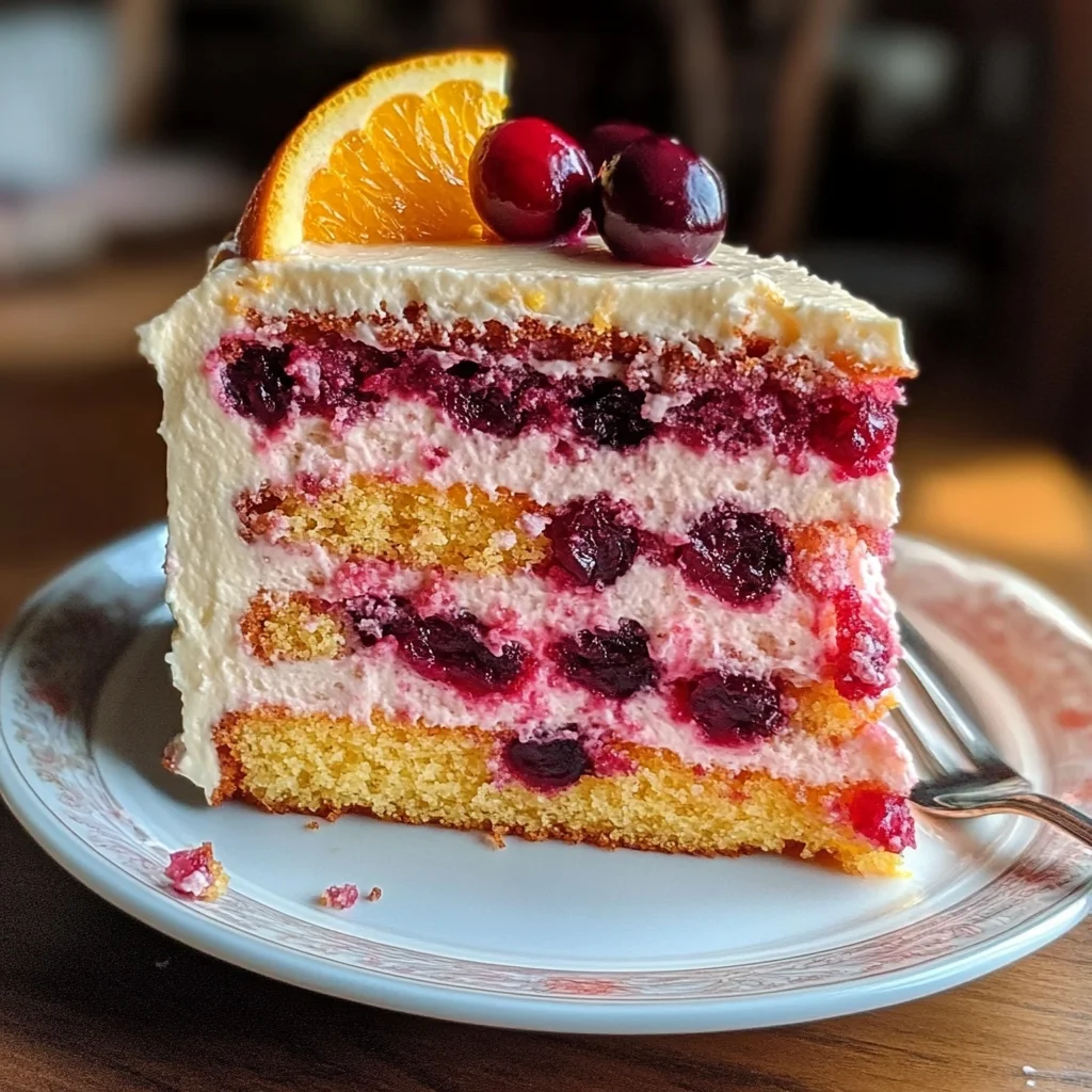 Cranberry Orange Cake