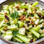 Crunch Salad with Celery and Green Apple