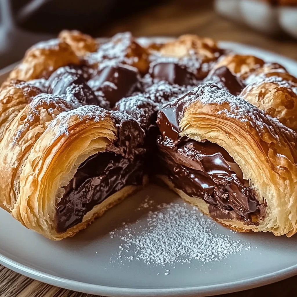 Decadent Chocolate Croissant Breakfast Bake for Your Mornings