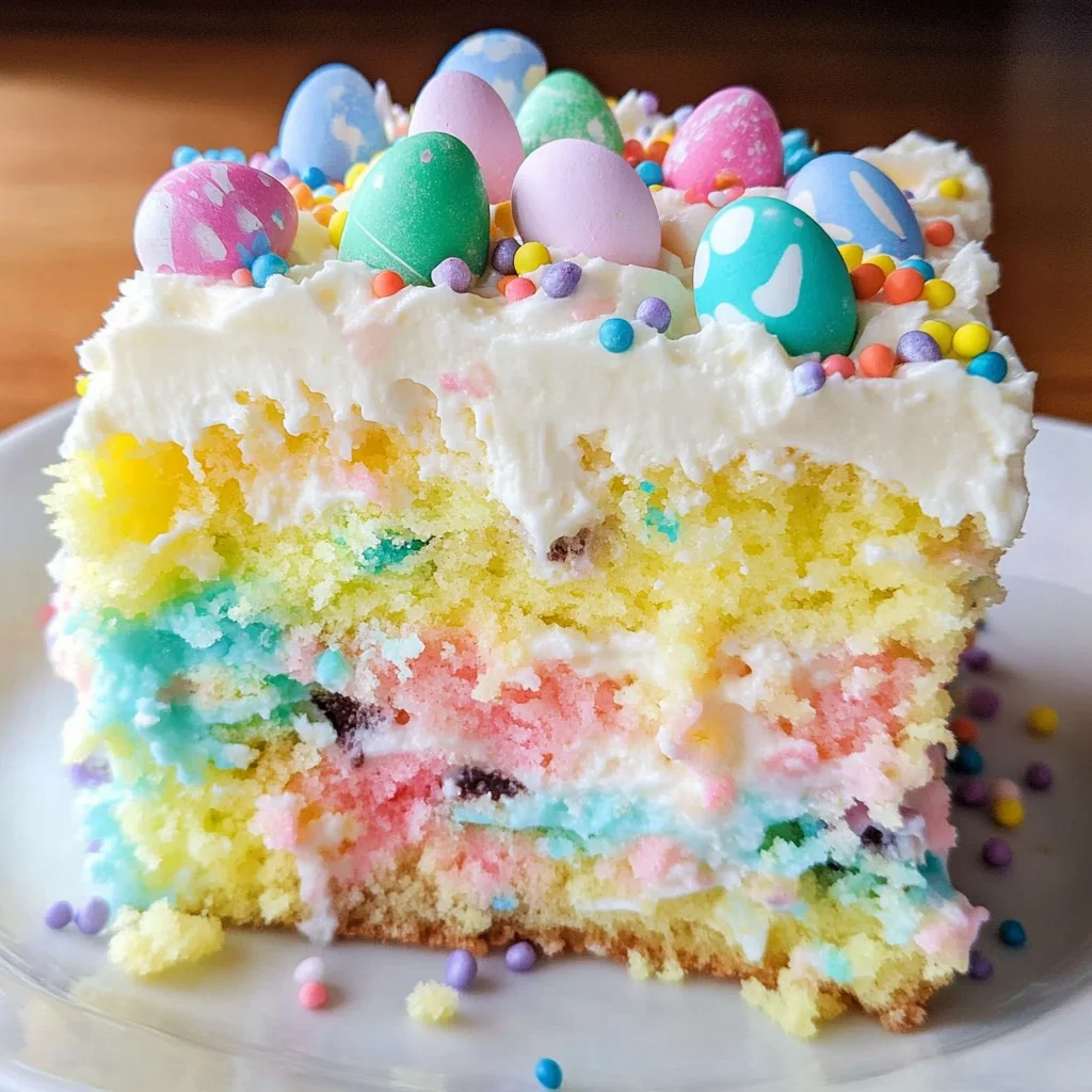 Easter Poke Cake