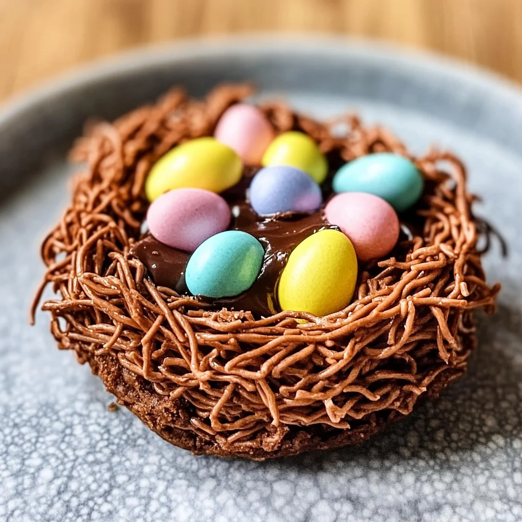 Easy Birds Nests Cookies Recipe