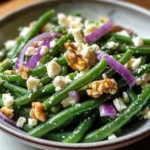 Fresh Green Bean Salad with Feta Cheese - A Blissful Crunch!