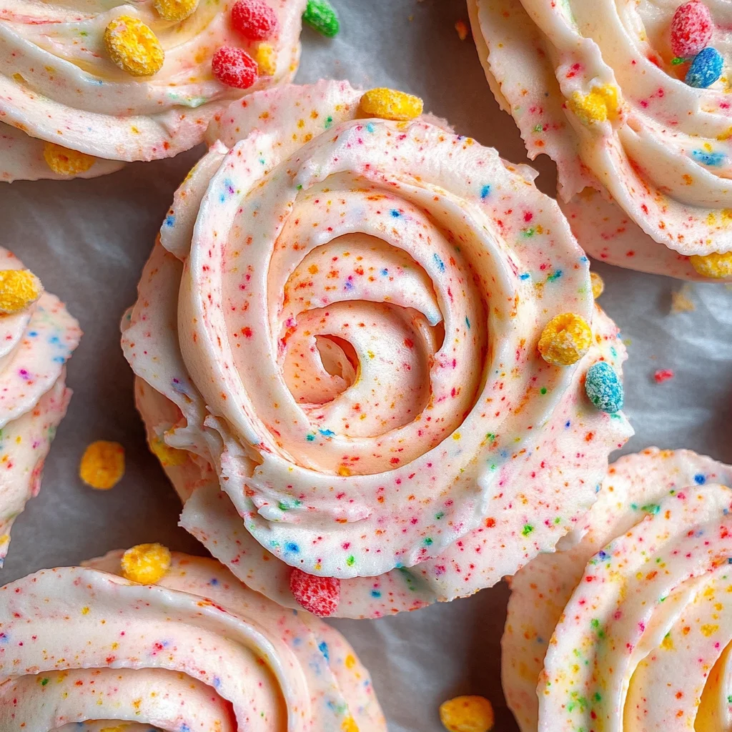 Fruity Pebbles Frosting