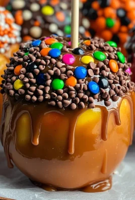 Halloween Caramel Apples