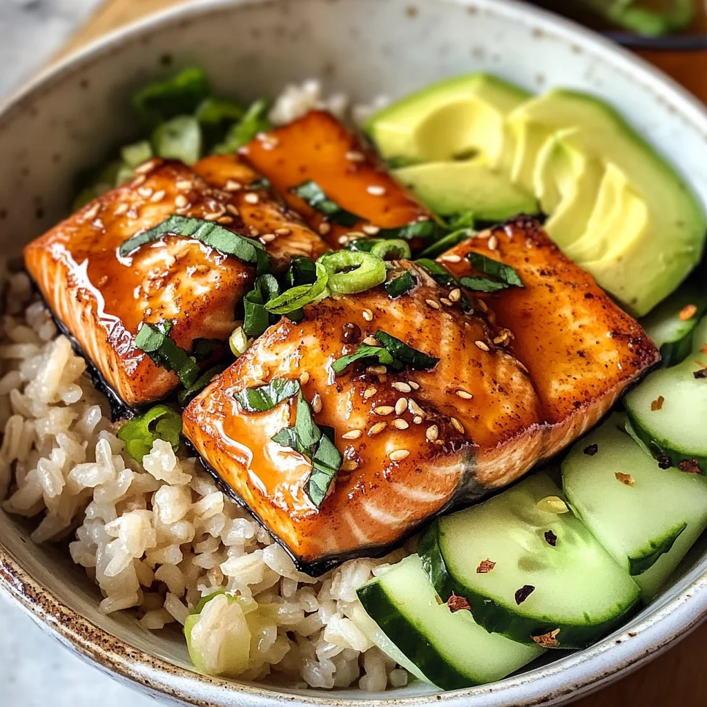 Honey Glazed Salmon Bowl: Quick, Healthy & Delicious Dinner