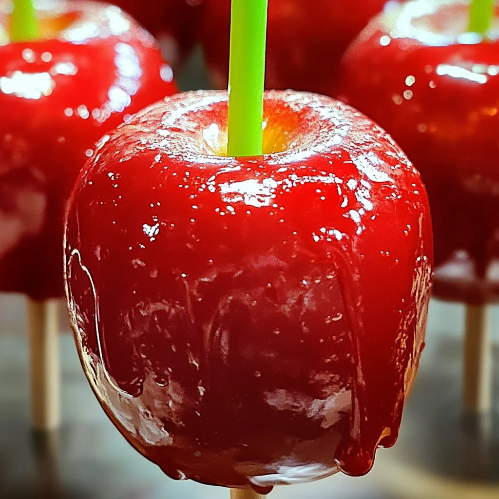 Irresistibly Crunchy Candy Apples for a Sweet Fall Treat