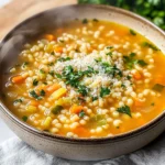 Italian Pastina Soup (Simple Vegetable Soup in 25 Minutes)