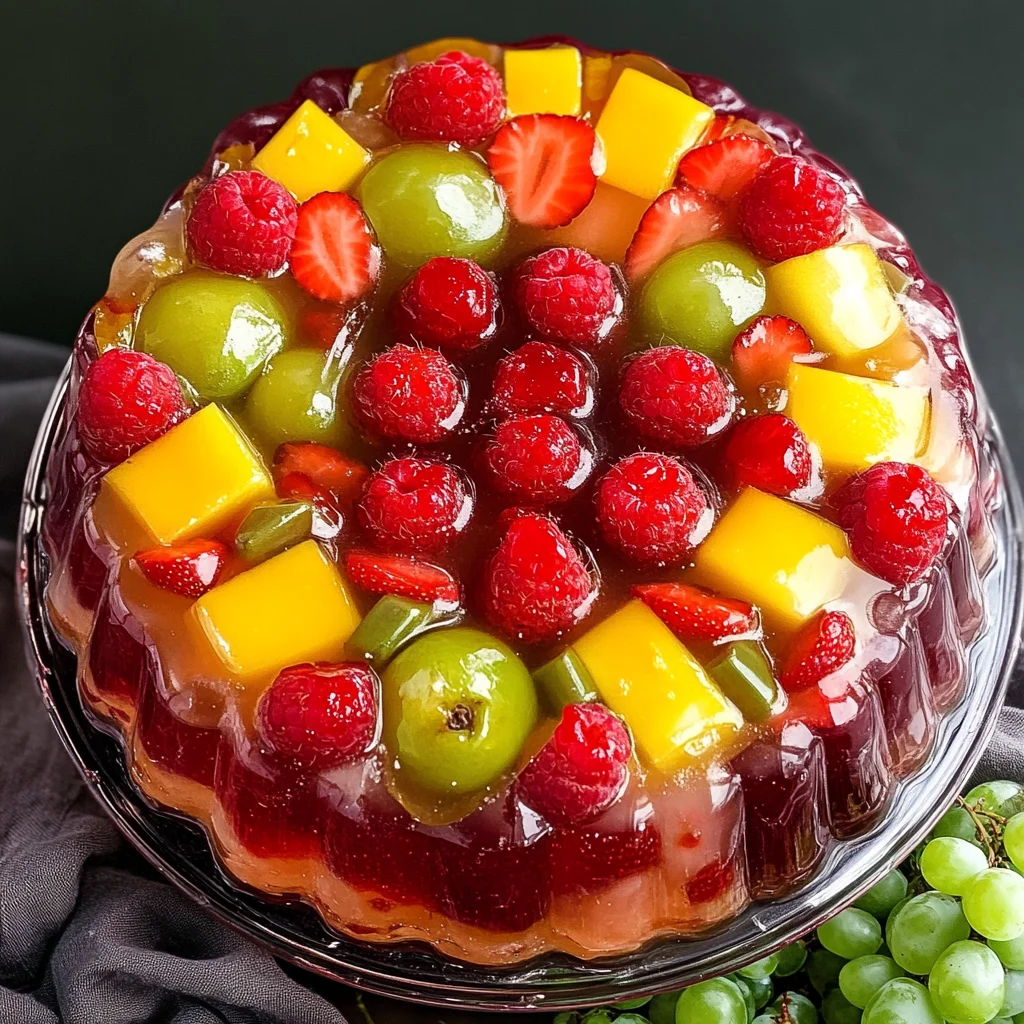 Jello Fruit Cake Recipe