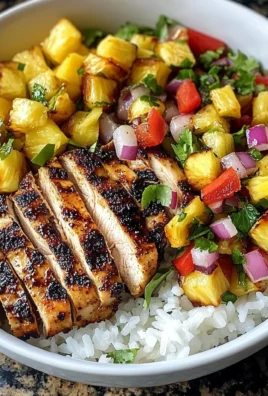 Jerk Chicken Bowl with Pineapple Salsa