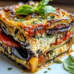 Layered Mediterranean Vegetable Lasagna with Creamy Ricotta