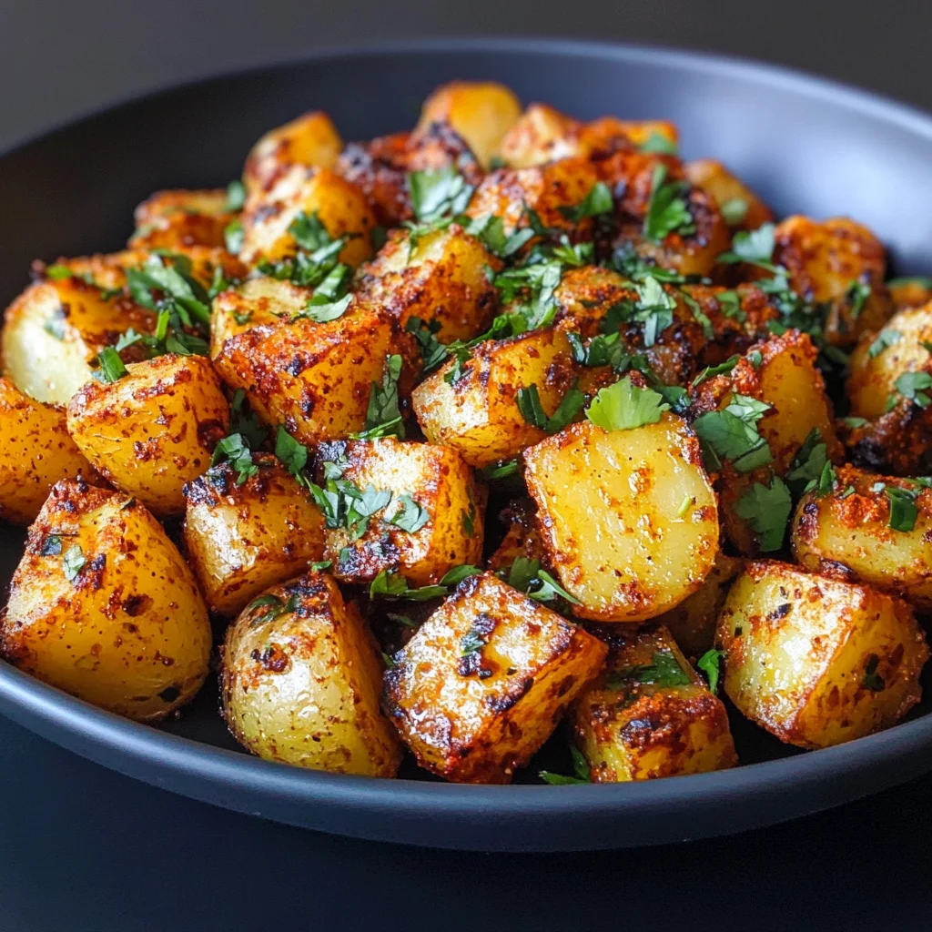 Lebanese Spicy Potatoes - Batata Harra