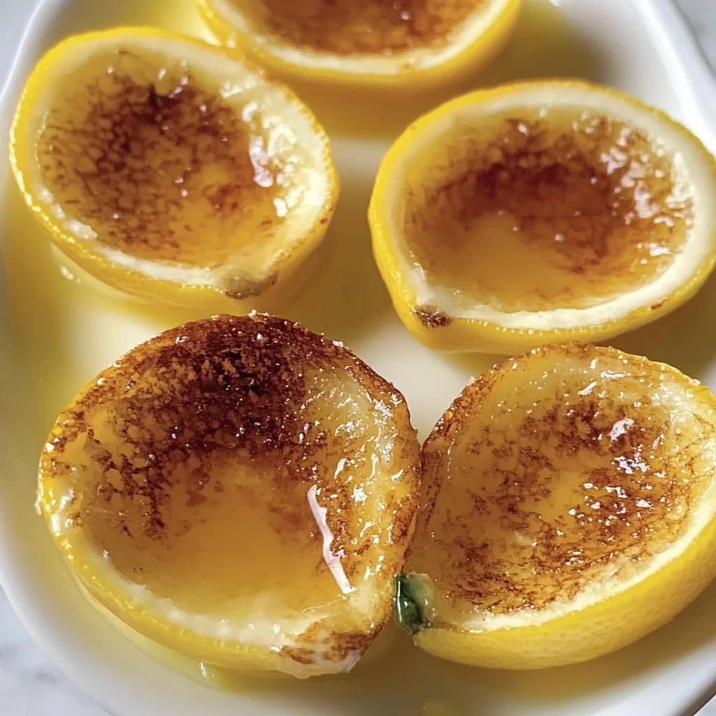 Lemon Posset Brûlée