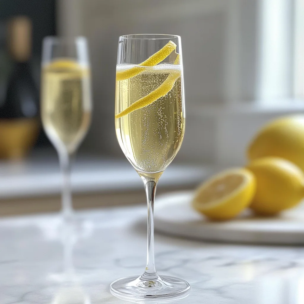 Limoncello Prosecco mocktail Recipe