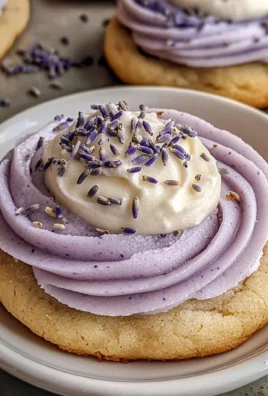 London Fog Cookies with Lavender Frosting Recipe