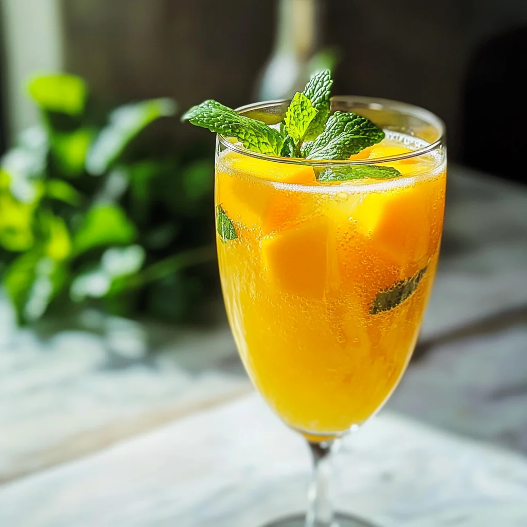 Mango Limoncello Prosecco