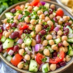 Mediterranean Bean Salad: Easy, Healthy & Flavorful Recipe
