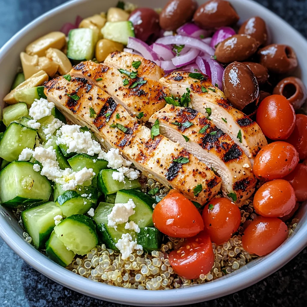 Mediterranean Chicken Bowl Recipe