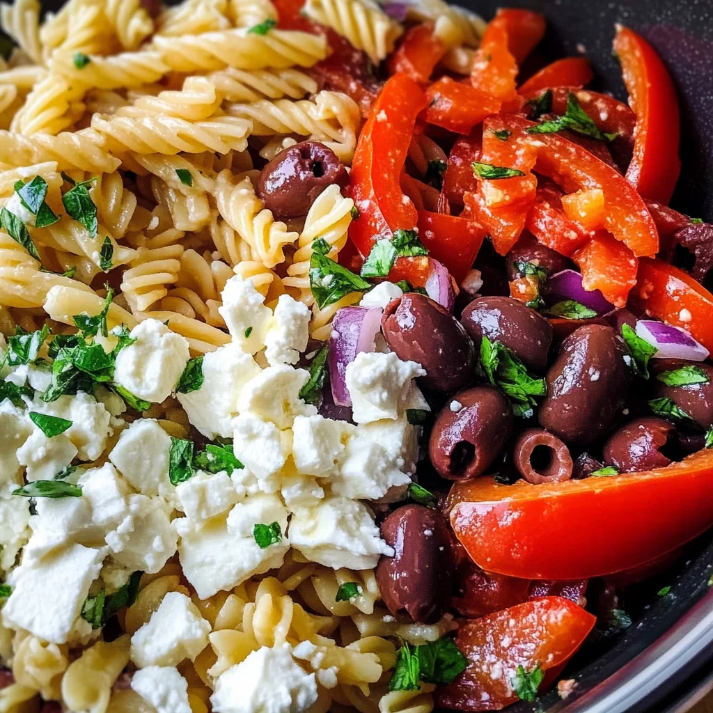 Mediterranean Pasta Salad Recipe