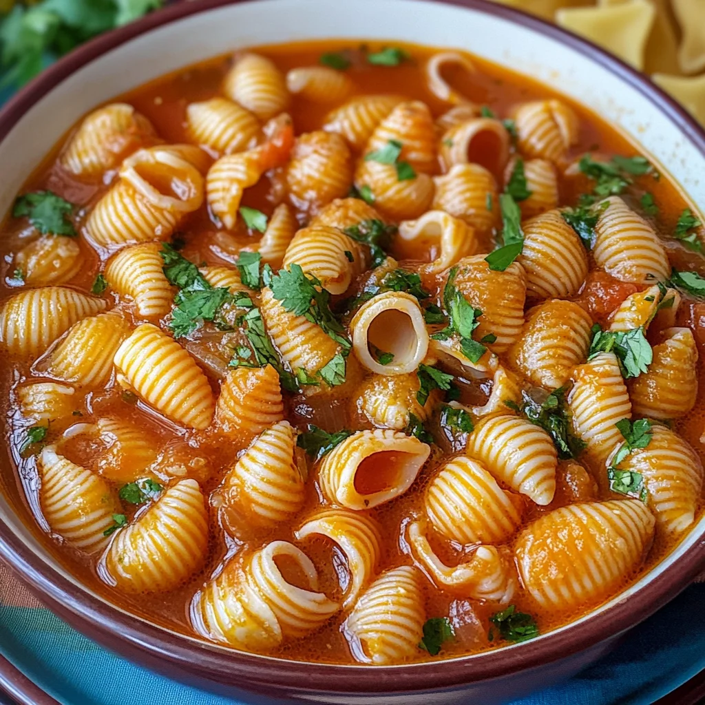 Mexican Sopa de Conchas
