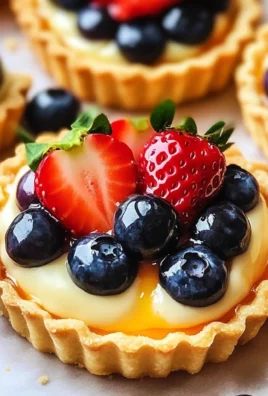 Mini Fruit Tarts With Pastry Cream